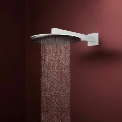 Hansgrohe Raindance Alive S 300 1jet Satin Beyaz Tepe Duşu - 24520700