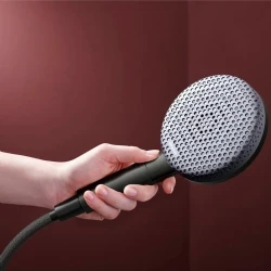 Hansgrohe Raindance Alive Select S 125 3jet EcoSmart+ Mat Siyah-Krom El Duşu - 24512340