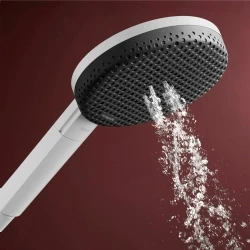 Hansgrohe Raindance Alive Select S 125 3jet EcoSmart+ Satin Beyaz El Duşu - 24512700