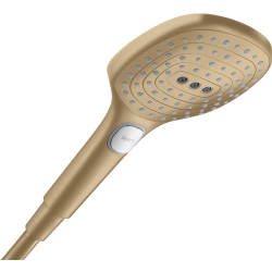Hansgrohe Raindance Select E 120 3Jet PowderRain EcoSmart Fırçalanmış Bronz El Duşu - 28728140