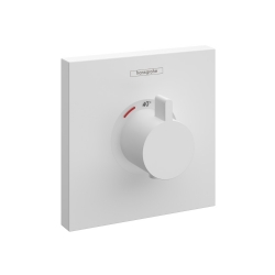 Hansgrohe ShowerSelect S Satin Beyaz Termostat Ankastre Banyo Bataryası 