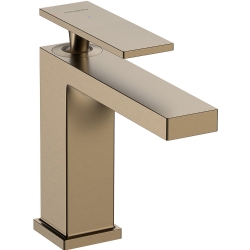 Hansgrohe Tecturis E 110 EcoSmart+ Tek Kollu CoolStart Kumandalı Mat Bronz Lavabo Bataryası 73014140