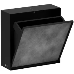 Hansgrohe XtraStoris Rock Ankastre Satin Siyah Çöp Kutusu - 56089670