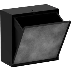 Hansgrohe XtraStoris Rock Ankastre Satin Siyah Çöp Kutusu - 56090670