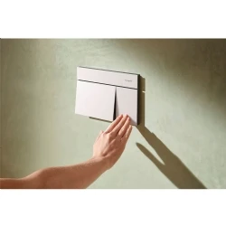 Hansgrohe iFrame Element E Mat Beyaz Gömme Rezervuar Paneli - 66003700