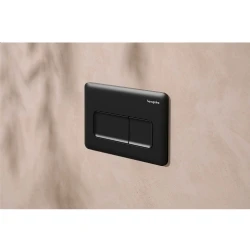 Hansgrohe iFrame Original Q Mat Siyah Gömme Rezervuar Paneli - 66001670