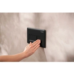 Hansgrohe iFrame Original Q Mat Siyah Gömme Rezervuar Paneli - 66001670