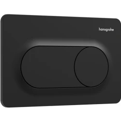 Hansgrohe iFrame Original S Mat Siyah Gömme Rezervuar Paneli - 66002670
