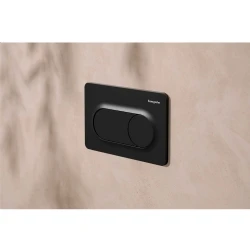 Hansgrohe iFrame Original S Mat Siyah Gömme Rezervuar Paneli - 66002670