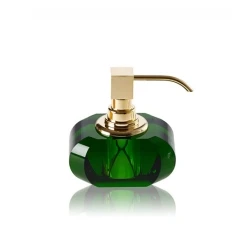 Decor Walther Kristall Altın-Yeşil Tezgah Üstü Sıvı Sabunluk Hemen Al