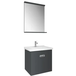 Kale Little Big 80 Cm Antrasit Banyo Dolabı Takımı Hemen Al