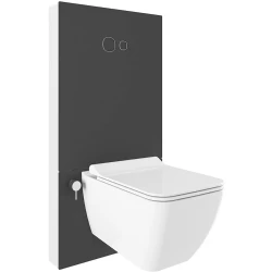 Kale Trono 3/6L Mega Siyah Monoblok Rezervuar Seti