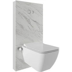 Kale Trono 3/6L Pallisandro Monoblok Rezervuar Seti