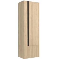 Kale Vista 58 Cm Koyu Meşe Temizlik Boy Dolabı