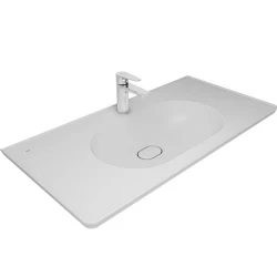 Kale Zero 2.0 100x50 Cm Mat Beyaz Etajerli Lavabo Hemen Al