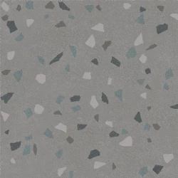 Kalebodur Gs-N8746R Terrazzo Macro Gri Rektifiyeli 60x60 R Hemen Al
