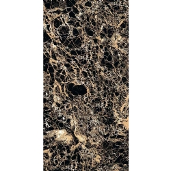 Kalebodur Mpb-R571 Black-Gold Parlak 60X120