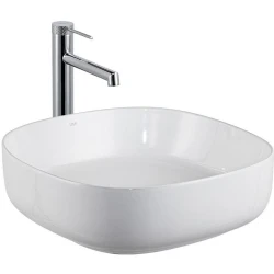 Lena E-W1203 44 Cm Kare Tezgah Üstü Lavabo