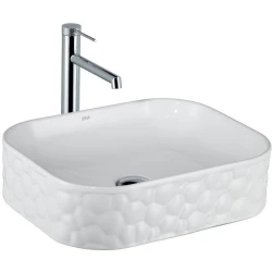 Lena EY-4709 51x40 Cm Tezgah Üstü Lavabo