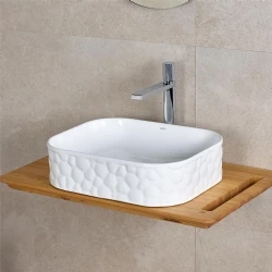 Lena EY-4709 51x40 Cm Tezgah Üstü Lavabo Hemen Al