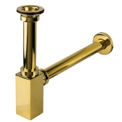 Newarc Corner Altın Süzgeçli Lavabo Sifonu - 760521G Hemen Al