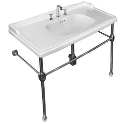 Newarc Elite 100 Cm Krom Ayaklı Lavabo - ELT.A100 Hemen Al
