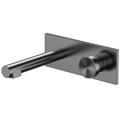 Newarc Milan Metalik Gri Ankastre Lavabo Bataryası - 848571G