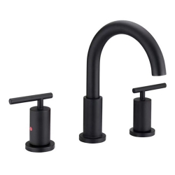 Newarc Newart Siyah 3 Delikli Lavabo Bataryasi - 150561B