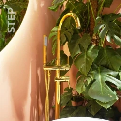 Newarc Step Altın Yerden Banyo Bataryası - 900516G