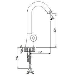 Newarc Teknotermostatik Evye Bataryası - 500581 Hemen Al