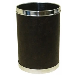Omg 10 Lt Açık Çemberli Krom-Koyu Kahve Çöp Kovası - A.2OM.60009/3528 Hemen Al