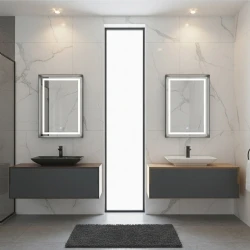 Orka Craft 120 Cm Ceviz-Antrasit Banyo Dolabı Takımı - 5003432