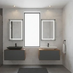 Orka Craft 80 Cm Ceviz-Antrasit Banyo Dolabı Takımı - 5003986