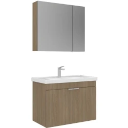 Orka Desna 80 Cm Budva Banyo Dolabı Takımı - 5007915