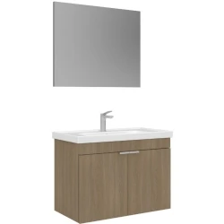 Orka Desna 80 Cm Budva Banyo Dolabı Takımı - 5008549