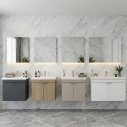 Orka Desna 80 Cm Mat Antrasit Banyo Dolabı Takımı - 5008550