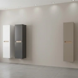 Orka Lena 40 Cm Mat Beyaz Boy Dolabı - 3010352