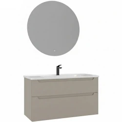 Orka Messina 100 Cm Mat Kaşmir Banyo Dolabı Takımı - 5007132