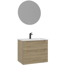 Orka Messina 65 Cm Meşe Banyo Dolabı Takımı - 5006655