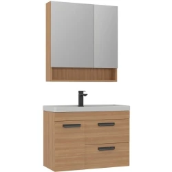 Orka Nova 80 Cm Morgana Kiraz Banyo Dolabı Takımı