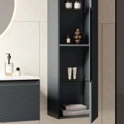 Orka Olbia 40 Cm Mat Antrasit Boy Dolabı Hemen Al