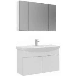 Orka Purus 100 Cm Beyaz Banyo Dolabı Takımı - 5008348