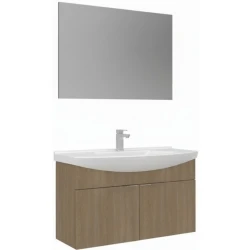 Orka Purus 100 Cm Budva Banyo Dolabı Takımı - 5008327
