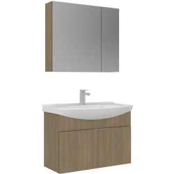 Orka Purus 80 Cm Budva Banyo Dolabı Takımı - 5008342