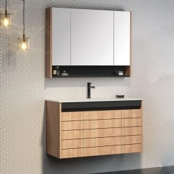 Orka Ricato 100 Cm Morgana Kiraz Banyo Dolabı Takımı