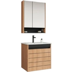 Orka Ricato 60 Cm Morgana Kiraz Banyo Dolabı Takımı