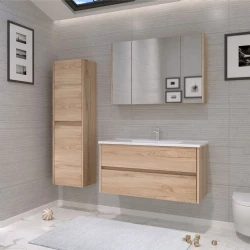 Orka Side 100 Cm Çekmeceli Legnano Banyo Dolabı Takımı Hemen Al