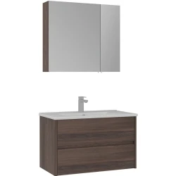 Orka Side 85 Cm Çekmeceli Navaro Banyo Dolabı Takımı