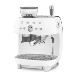 Smeg Beyaz Öğütücülü Espresso Kahve Makinesi EGF03WHEU
