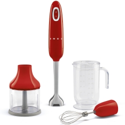 Smeg Kırmızı El Blenderi - HBF03RDEU